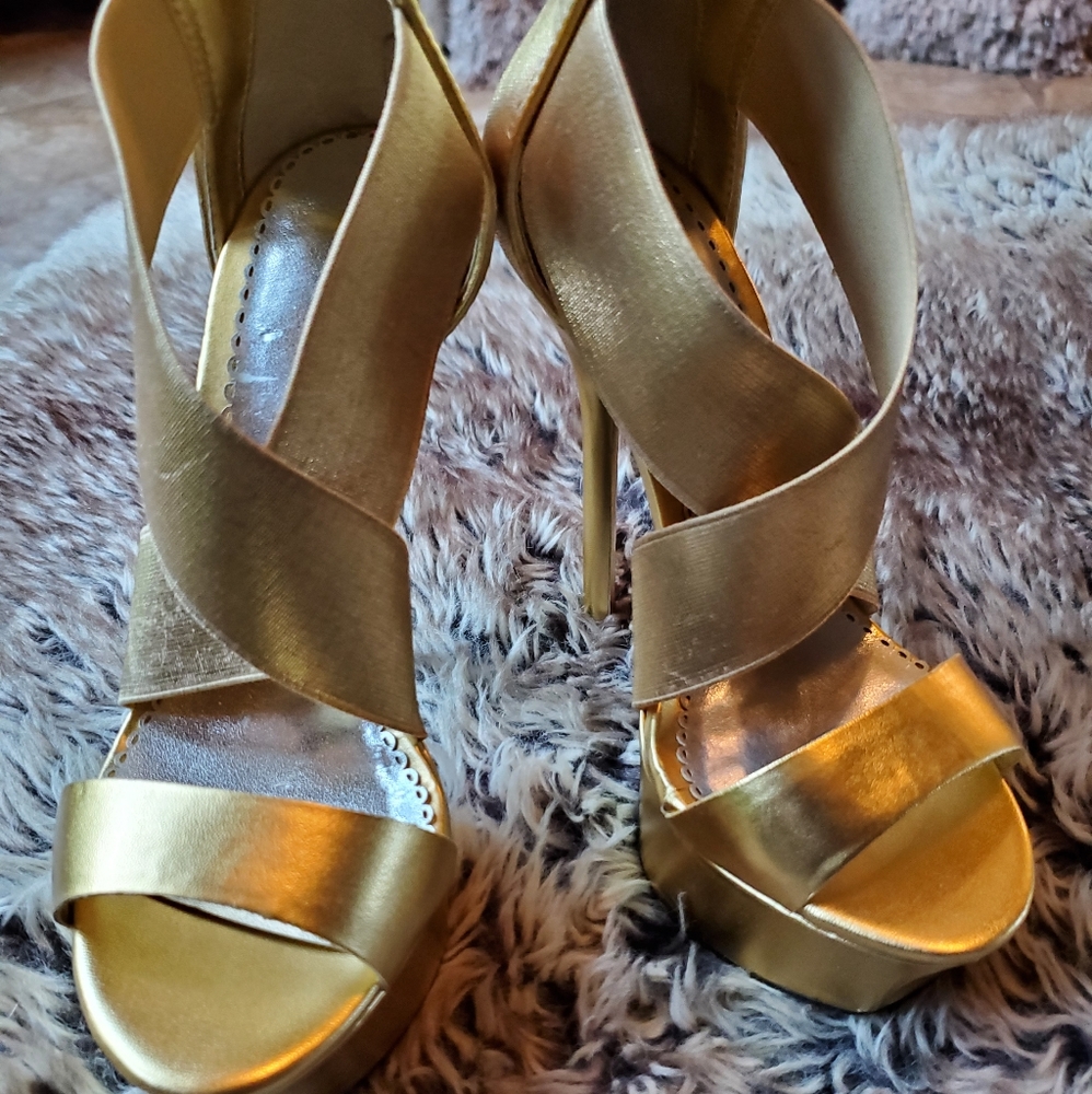 Gold 6" Platforms
